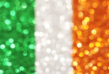 Yeşil, beyaz ve turuncu dikey şeritler - arka plan