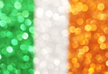 Yeşil, beyaz ve turuncu dikey şeritler - arka plan