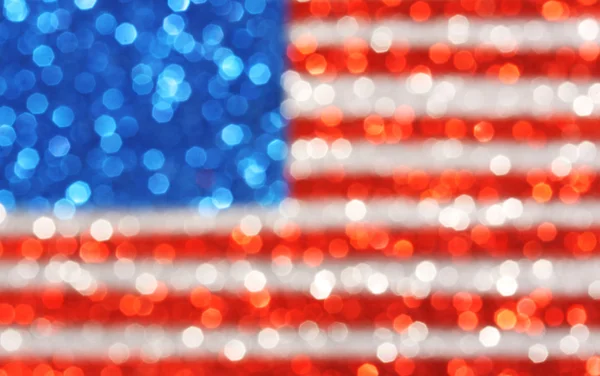 USA flag background - sparkly glittery background — Stock Photo, Image