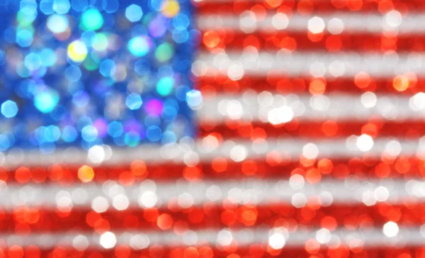 USA flag background - sparkly glittery background — Stock Photo, Image