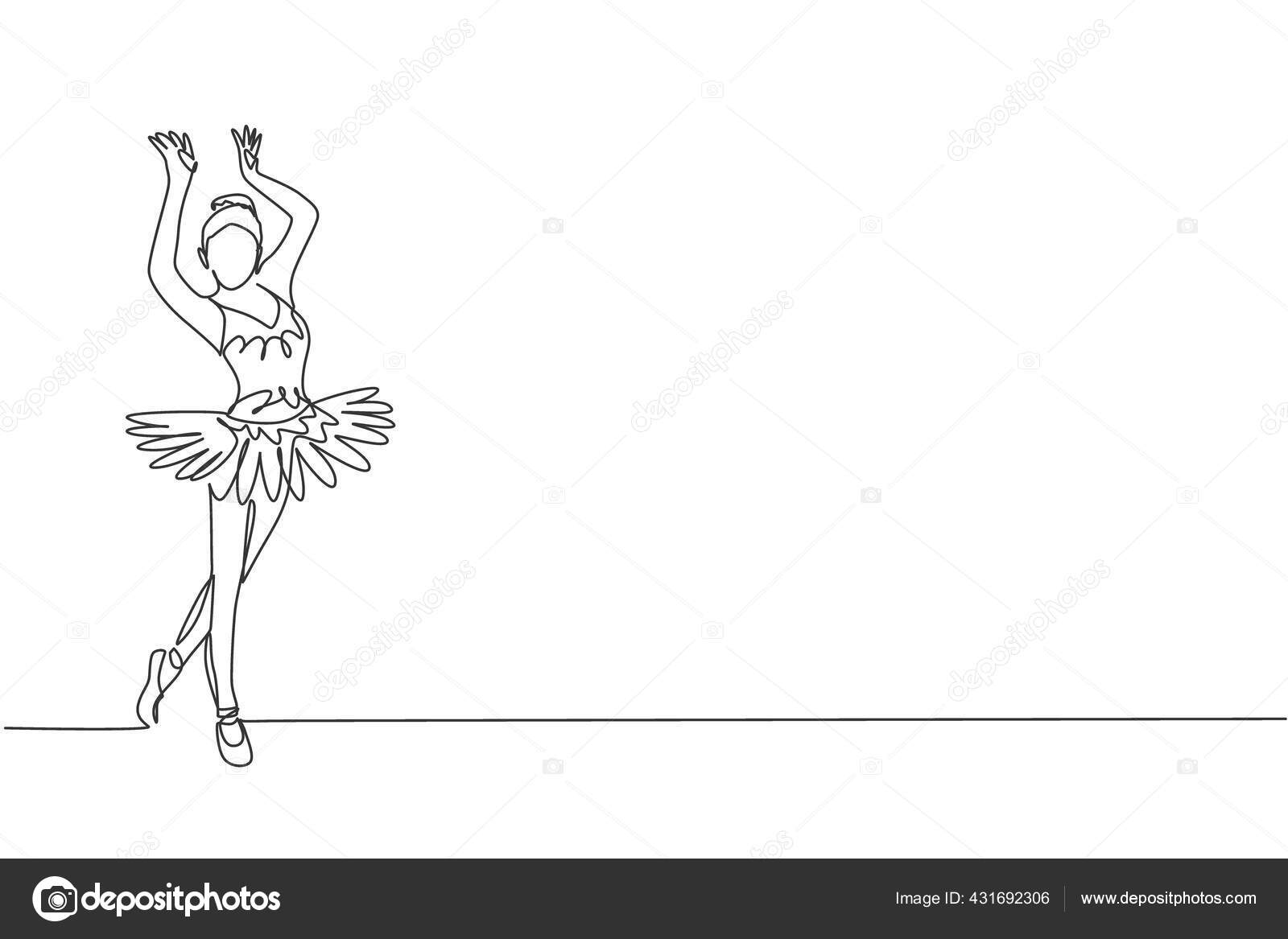 pic Bailarina Dibujos En Movimiento depositphotos