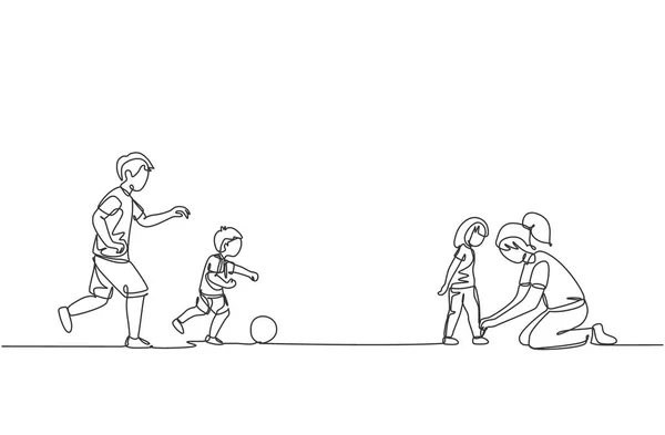 uma única linha desenhando duas pessoas jogando futebol na tela do  smartphone. jogo de futebol on-line. aplicativo para smartphone. futebol  móvel. ilustração em vetor gráfico de desenho de linha contínua 8720786  Vetor