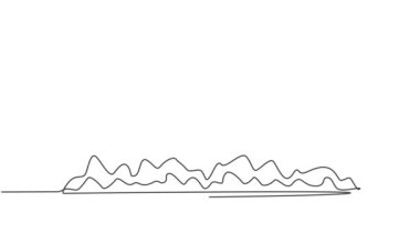 Sürekli tek bir çizginin animasyonlu çizimi lunaparkta hız trenine biner. Yolcu yüksek hızda hareket ederken çığlık attı. Tam uzunluktaki bir çizgi canlandırması.