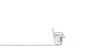 Sürekli tek bir çizginin animasyon çizimi olan Tuk Tuk Tayland, turistler tarafından Tayland 'daki turistik bölgelere ulaşım aracı olarak kullanılır. Tam uzunluktaki bir çizgi canlandırması.