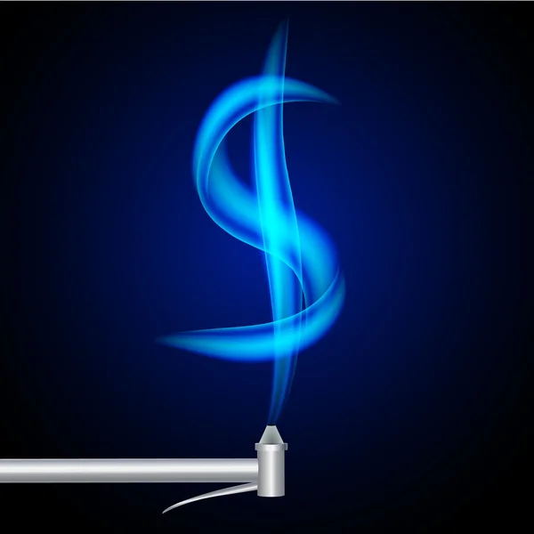 doğal gaz dolar işareti şeklinde