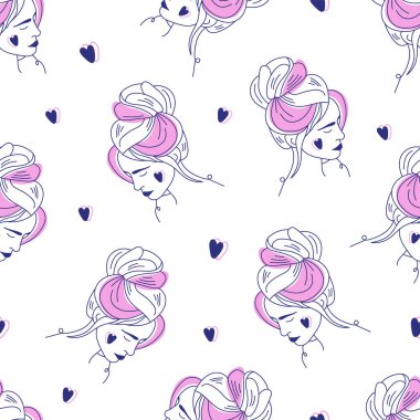 Güzel kadınlar kusursuz şekillerle karşı karşıya