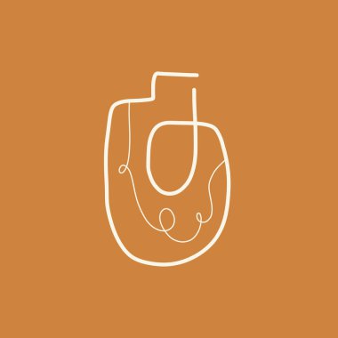 Boho Minimalist soyut doğa sanat koleksiyonu şekillendirir. Moda tasarımı, yaz sezonu ya da doğal konsept için pastel renkli karalama. Modern el çizimi bitki yaprağı ve tropik şekil dekorasyon seti.