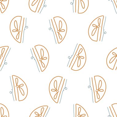 Soyut el çizimleri, moda bohem biçimleri, vektör illüstrasyonları, tekstil için modern tasarımı olan modaya uygun kusursuz desenler.