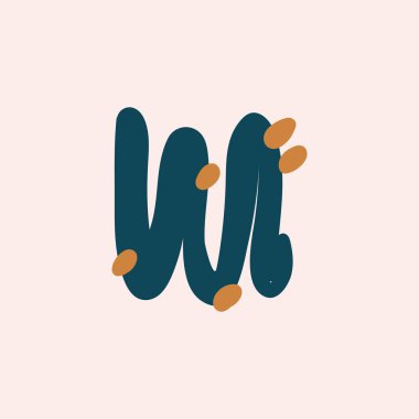 Soyut boho vektör şekilleri. Moda tasarımı için Doodle ikonu, yaz sezonu veya doğal konsept. Modern el çizimi resimleme.