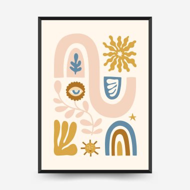 Sakin enerji ve meditasyondan esinlenen minimum vektör posteri. Soyut yoga silueti, yumuşak çizgiler ve doğal denge. Modern duvar sanatı ve dikkatli tasarım için mükemmel..