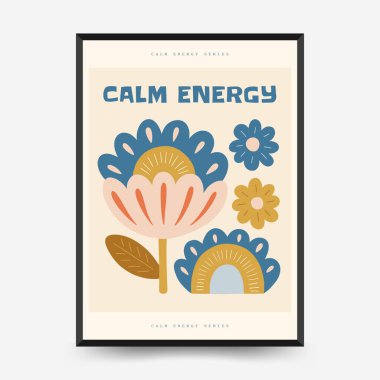 Sakin enerji ve meditasyondan esinlenen minimum vektör posteri. Soyut yoga silueti, yumuşak çizgiler ve doğal denge. Modern duvar sanatı ve dikkatli tasarım için mükemmel..