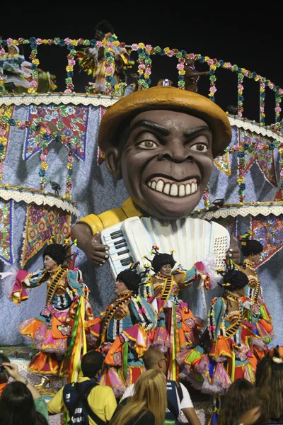 CARNIVAL RIO DE JANEIRO - FEBRUARY 19: — Stock Photo, Image