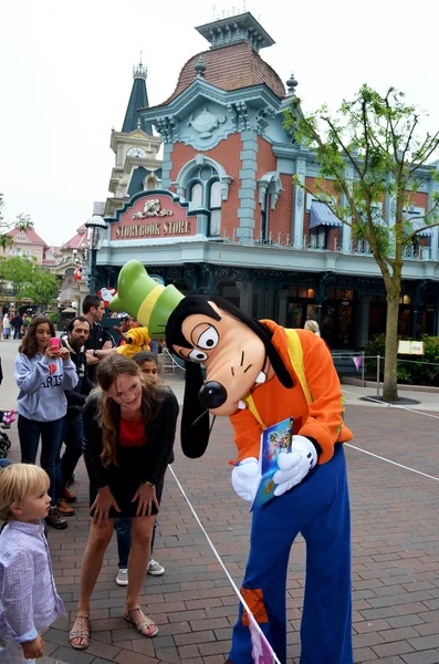 Goofy en Euro Disney — Foto de Stock