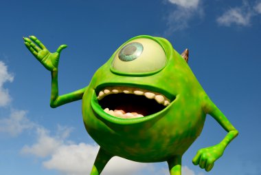 Disney Mike from Monsters inc. incorporated. clipart