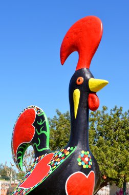 Algarve rooster tourism symbol clipart