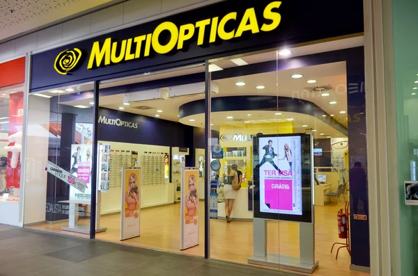 Loja de óptica MultiOpticas — Fotografia de Stock