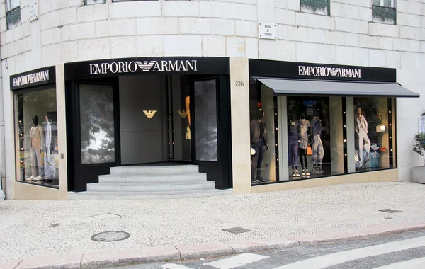 Emporio Armani tienda — Foto de Stock