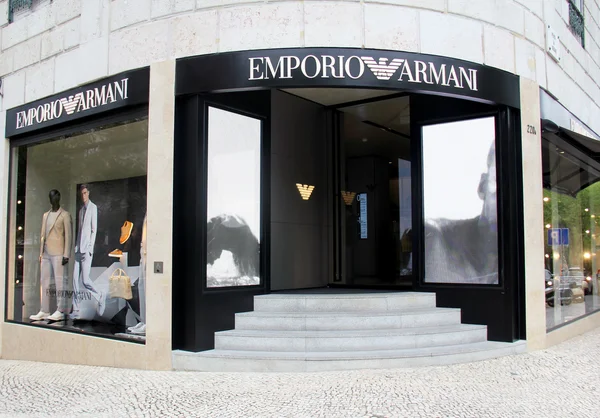 Emporio Armani tienda — Foto de Stock