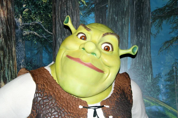 Shrek bij madame tussauds — Stockfoto