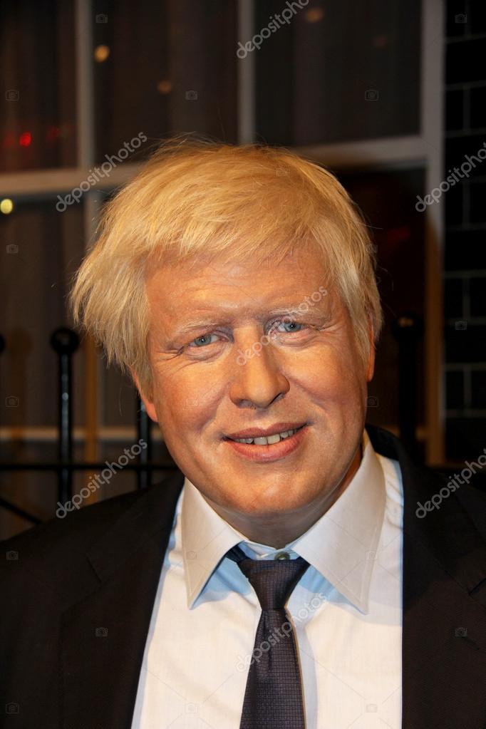 London, - United Kingdom, 08, July 2014. Madame Tussaud's in London.  Waxwork statue of Boris Johnson  . Created by Madam Tussaud's in 1884., Madam Tussaud's is a waxwork museum and tourist attraction.