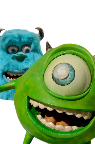 Disney Mike and Sulley from Monsters inc. incorporated. — Stock Photo, Image