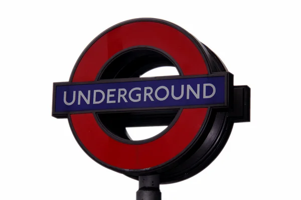 London underground tecken. — Stockfoto