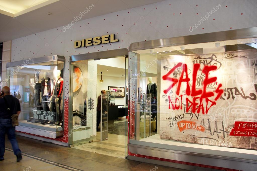 Polair gebroken Maak leven Diesel Store – Stock Editorial Photo © Murdocksimages #58959723