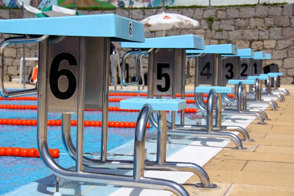 Diving boards — Stock Photo, Image