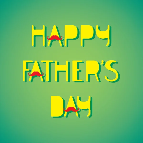 happy father's day greeting card