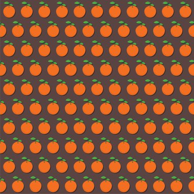 Turuncu meyve desen arka plan tasarım 