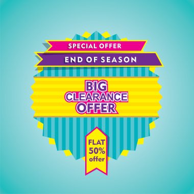 indirimli satış afiş