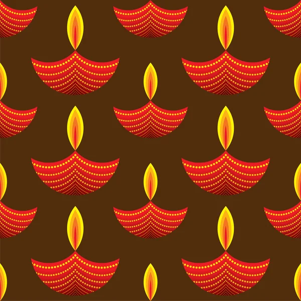 Design creativo saluto diwali — Vettoriale Stock