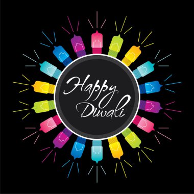 Mutlu bayramlar festival tebrik kartı 