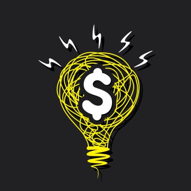 yaratıcı Doları ampul tasarım