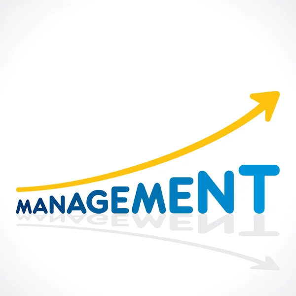 Wortdiagramm für kreatives Management — Stockvektor