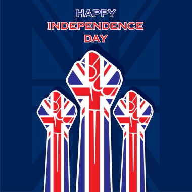 Birleşik Krallığı elinde bayrak