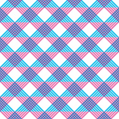 Renkli çapraz şerit tasarım deseni