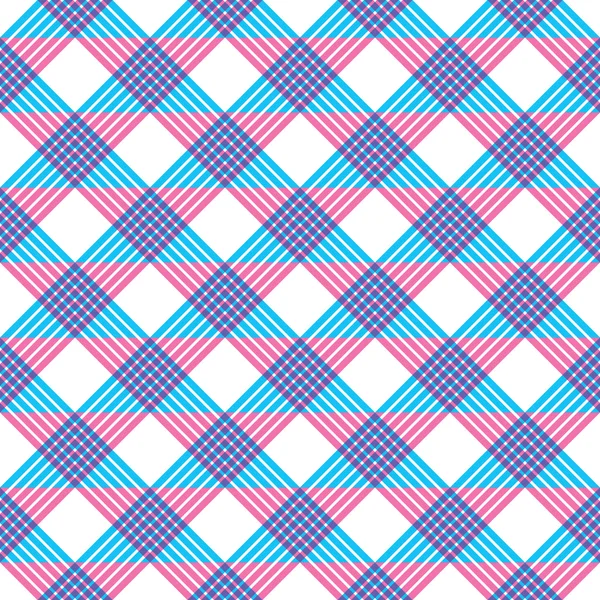 다채로운 크로스 스트립 디자인 패턴 — 스톡 벡터