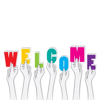 elinde Word Hoşgeldiniz