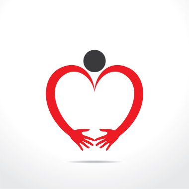 yaratıcı kalp şekli tasarımı