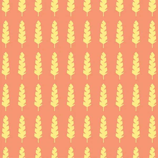 크리에이 티브 잎 디자인 패턴 배경 — 스톡 벡터