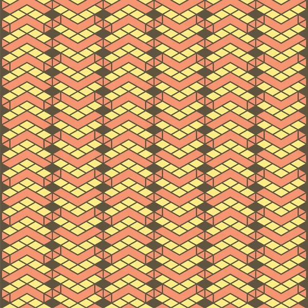 다채로운 지그재그 패턴 — 스톡 벡터