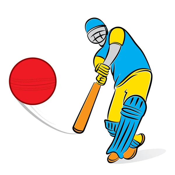 Cricket player silhouette Stock Vectors, Royalty Free Cricket player ...