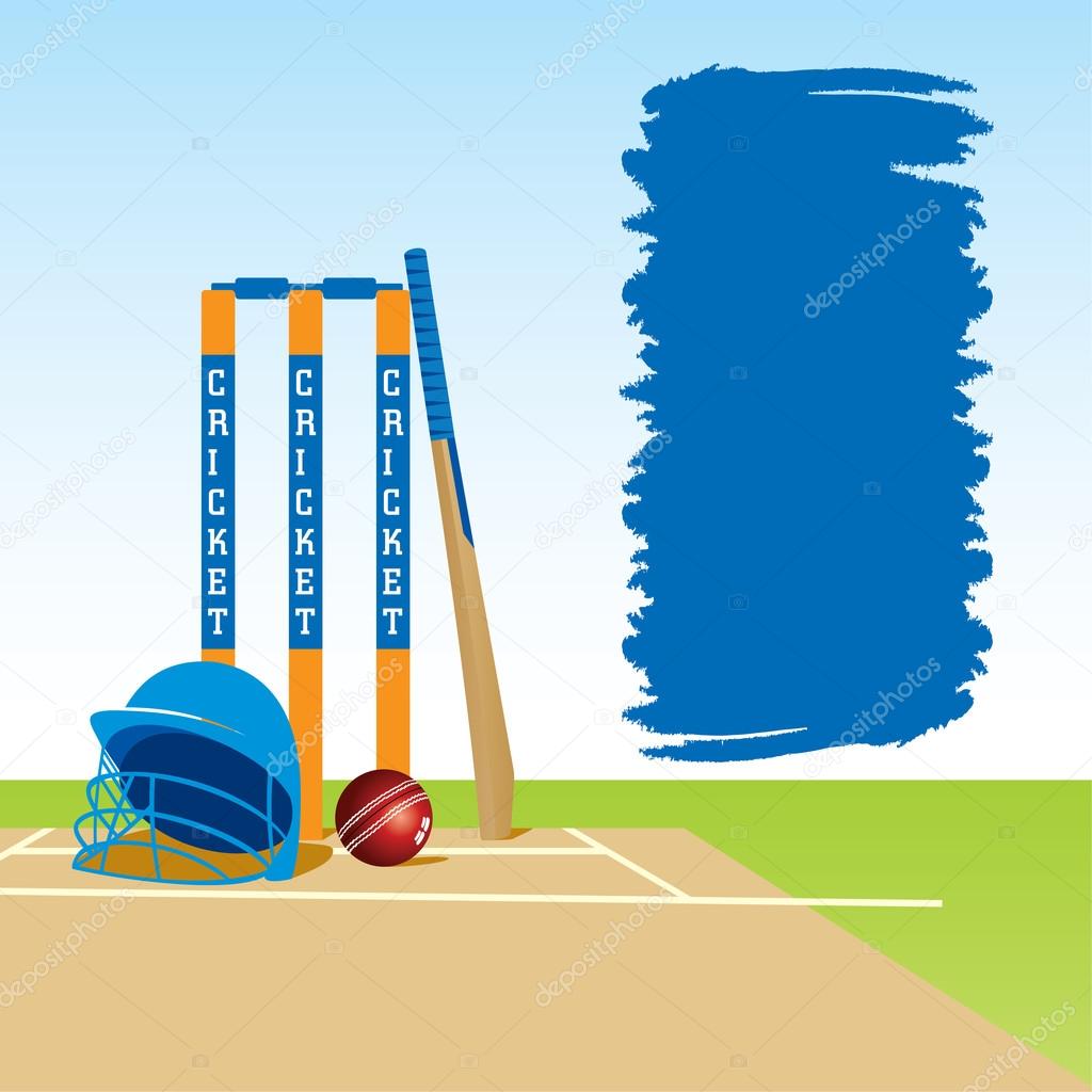 Colorful cricket theme Stock Vector Image by ©vectotaart #98831306