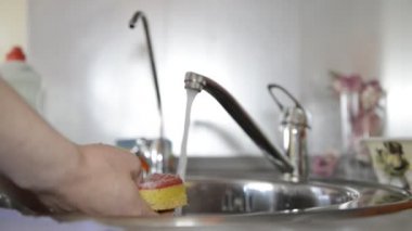 lavabo kullanımı deterjanlar, bulaşık