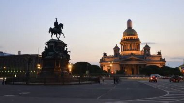 hızlandırılmış Fotoğrafçılık, St. Petersburg, Nicholas 1 anıt Isaac meydanında