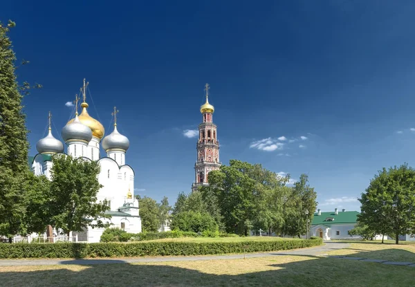 Vista panoramica del convento di Novodevichy — Foto Stock