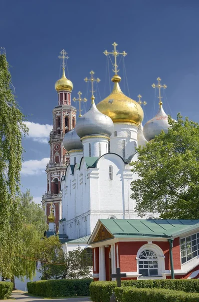 Vista panoramica del convento di Novodevichy — Foto Stock