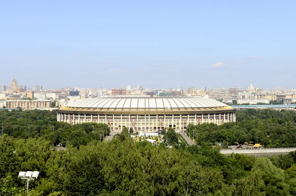Görünümü Luzhniki Stadı ve Moskova