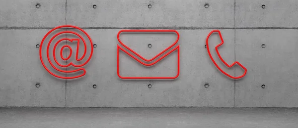 Arkaplan önünde soyut kişi simgesi - 3B İllüstrasyon